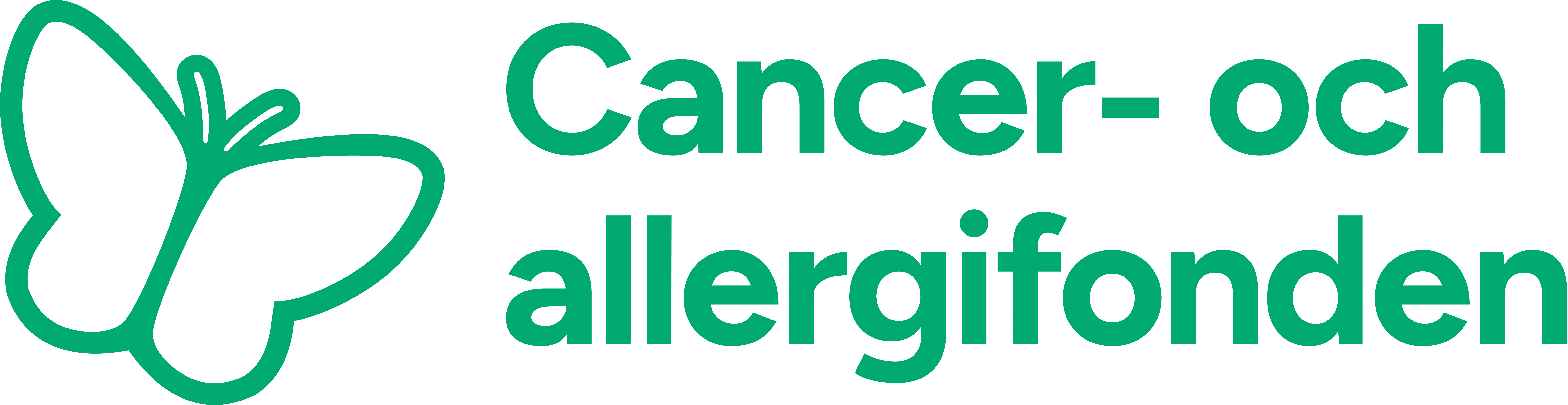 Logotyp för Cancer- och allergifonden