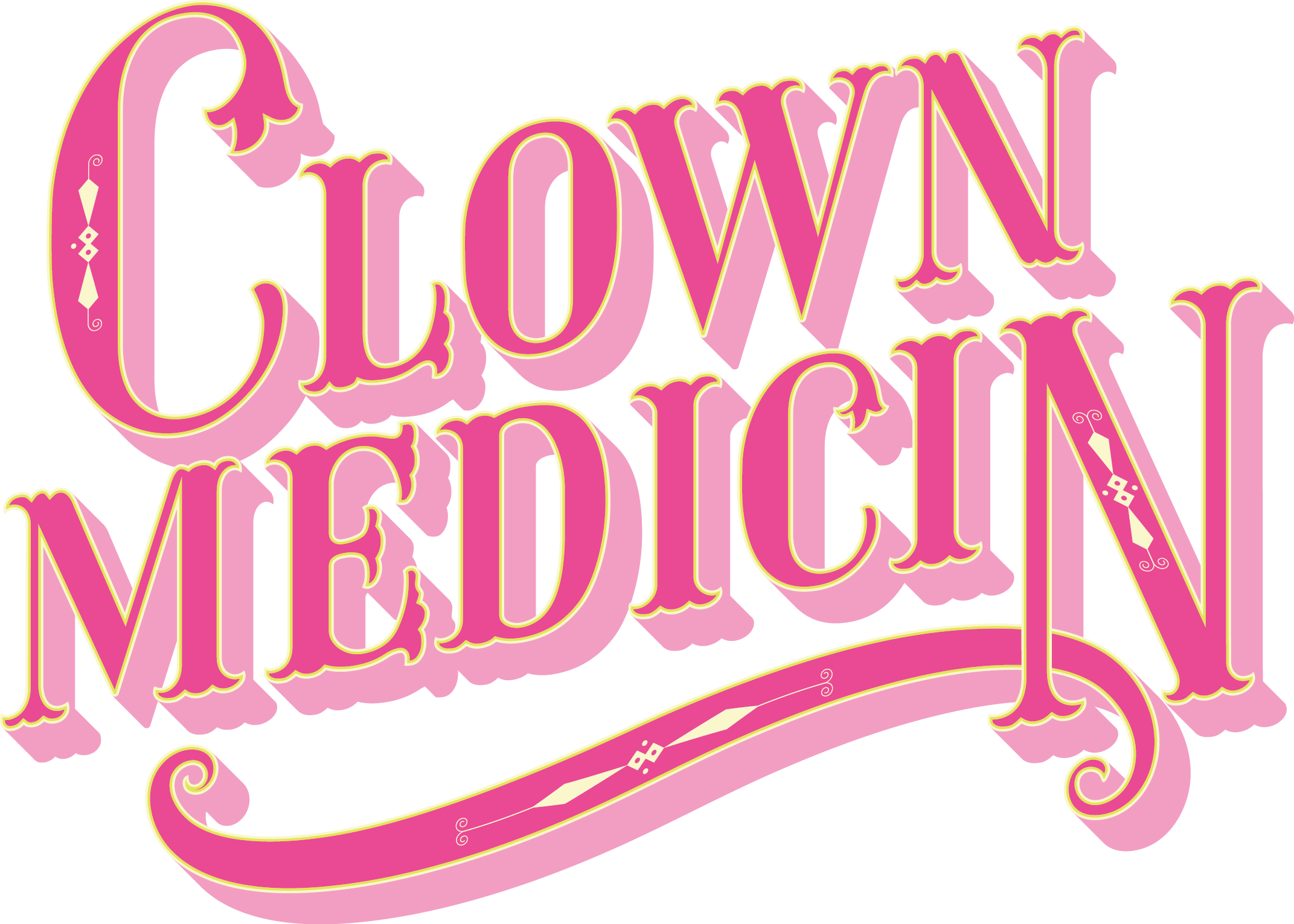 Logotyp för Clownmedicin