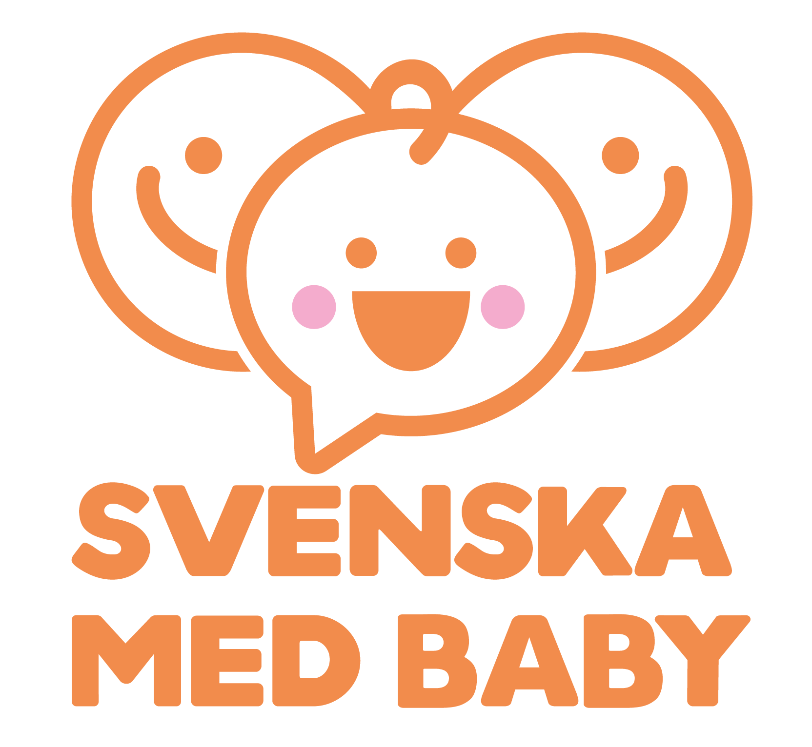 Logotyp för Svenska med baby